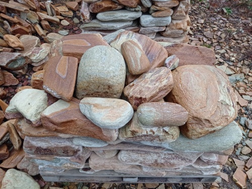 Златолит жёлтый, жёлто-зелёный глыбки и валуны для ланшафтного дизайна купить в Нязепетровске