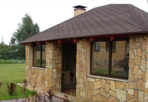 Плитняк златолит жёлтый золотистый для фасада 1,5-3см купить в Нязепетровске