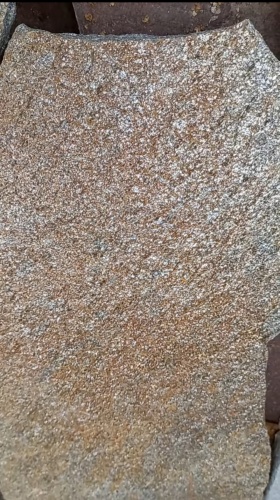 Плитняк златолит серебристый для цоколя, отмостки купить в Нязепетровске