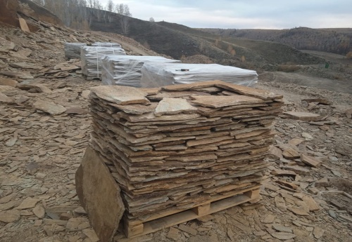 Плитняк кора дерева для цоколя, отмостки купить в Нязепетровске