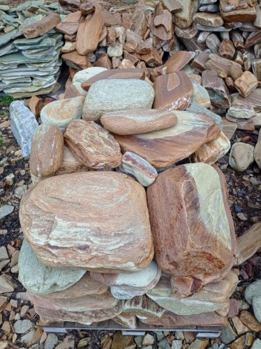 Златолит жёлтый, жёлто-зелёный глыбки и валуны для ланшафтного дизайна купить в Нязепетровске