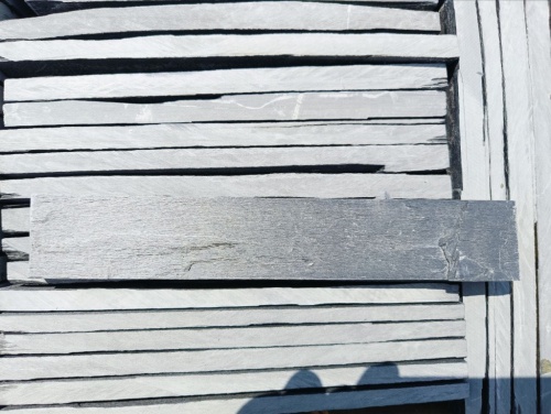 Плитка чёрная из натурального камня фасадная 30 см * 5 см, толщина 7 мм -30 мм купить в Нязепетровске